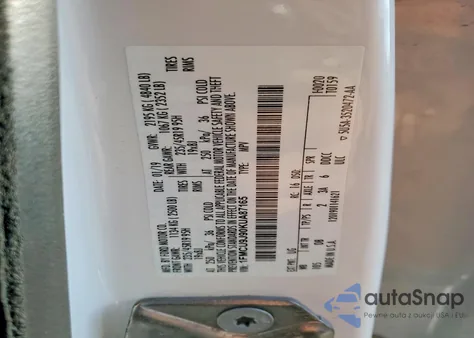 2019 Ford Escape Titanium from USA, damaged, VIN 1FMCU9J90KUA87165